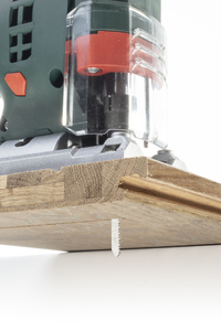 Hojas de sierra de calar HCS, vástago en U, madera, corte curvo limpio