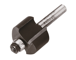 TCT Rabbet Router Bit with Guiding Pin, 8 mm Shank