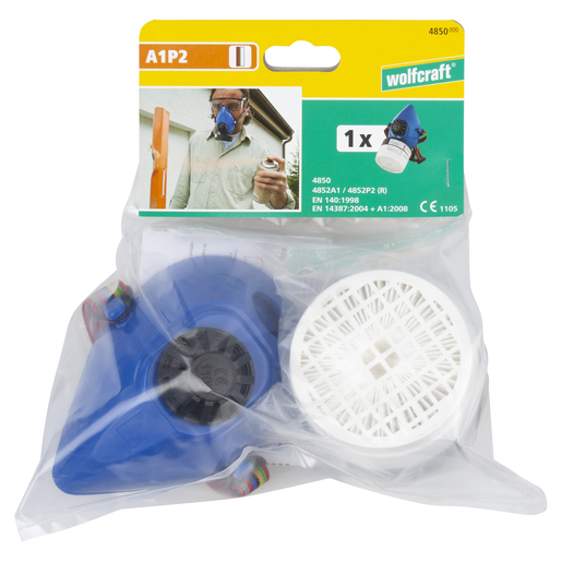 Half-Mask Respirator With Replacement Filter A1P2 (CE)