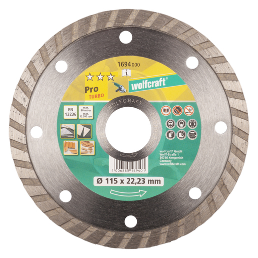 Diamond Cutting Disc “Pro Turbo”
