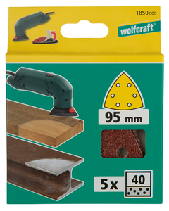 Easy-Fix Sanding Sheets for wood/metal 95 mm