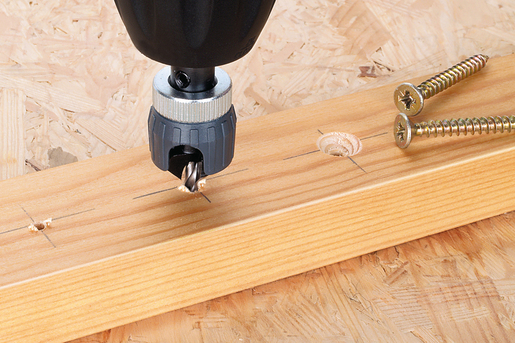 Screw Starter With Countersink and Depth Stop