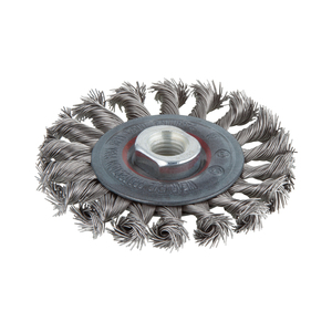 Stainless Steel Wire Wheel Brush, twisted