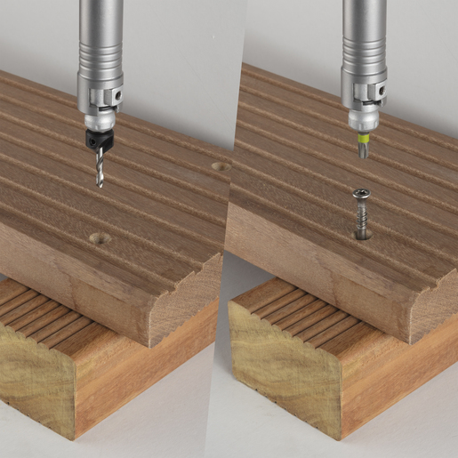 Flipbit komplet pribora drvene konstrukcije, 7-dij.