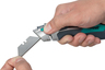 Cúter de seguridad dual profesional con cuchilla retráctil