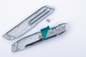 Cúter de seguridad de metal con cuchilla trapezoidal