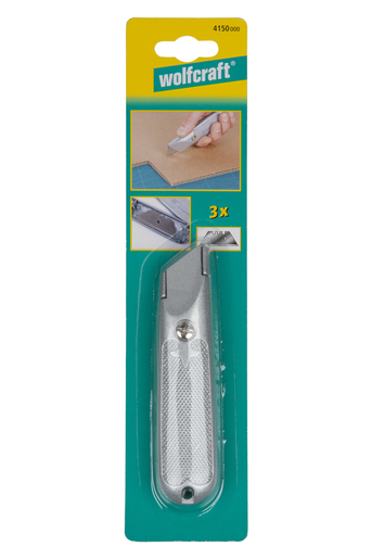 Cúter estándar de cuchillas trapezoidales con cuchilla fija