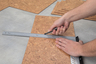 Метален нож с чупещо се острие 9 mm с черно острие „Profi-Sharp“