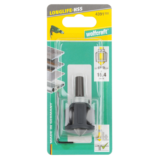wolfcraft 3/4" Countersink 2503 Made in Germany for sale online
