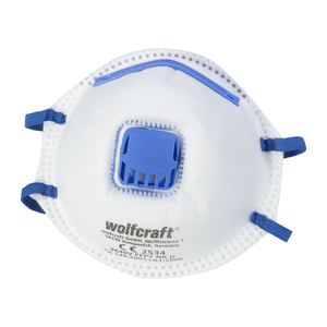 Máscara de proteção contra poeira fina FFP2 V NR D