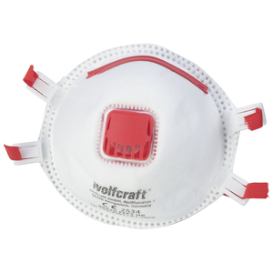 Máscara de proteção contra poeira fina FFP3 V NR D
