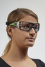Okulary ochronne „Sport” z zausznikami i gumowym paskiem, bezbarwne