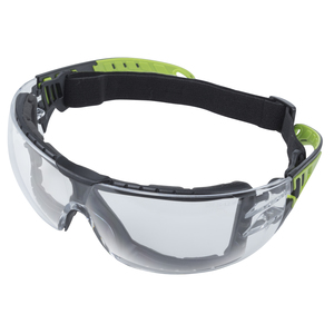 Óculos de proteção "Sport" com hastes e elástico, lentes incolores