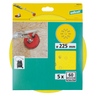 Easy-Fix Sanding Discs for wood, paint/varnish Ø 225 mm