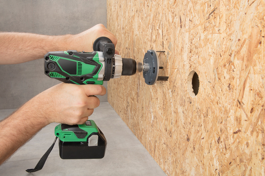 Adjustable Hole Saw, for Electrical Installations