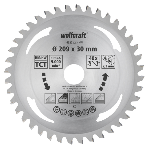 Cross and Mitre Cut Saw Blades, silver series (cleanest cuts)