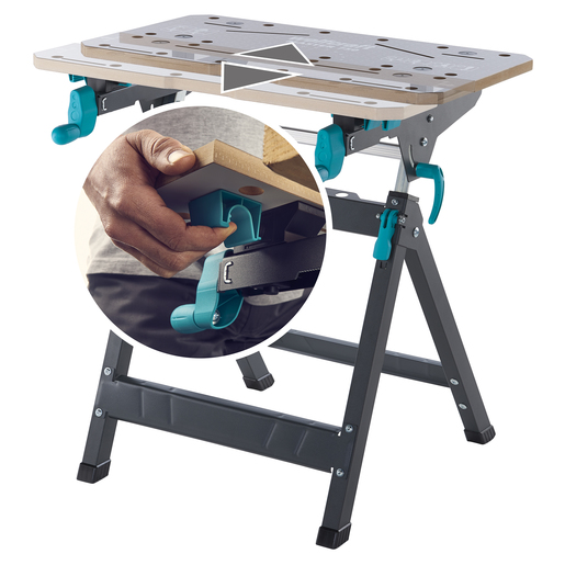 Stezni stol i stol za pričvršćenje električnih ručnih alata MASTER 750 ERGO