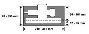 Rail de guidage FKS 145 pour scies circulaires électriques