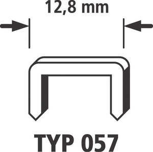 Geniş sırtlı zımba telleri, Tip 057