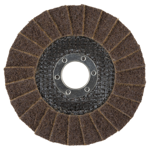 Disco de lixa em lamelas com não-tecido, grosso e Ø de 115 mm
