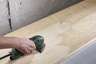 Patins abrasifs auto-agrippants pour bois/métal, 95 mm