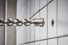 “Professional 4-cut” Concrete Drill Bit, Tungsten Carbide Tipped, SDS-plus