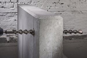 Burghiu pentru beton cu inserții de carbură metalică, SDS-plus