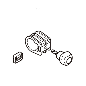 Kit collier pour tuyau avec patin de serrage 3675 / 3676