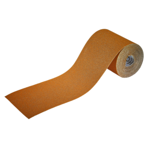 Slippappersrulle för trä/metall 5 m×93 mm