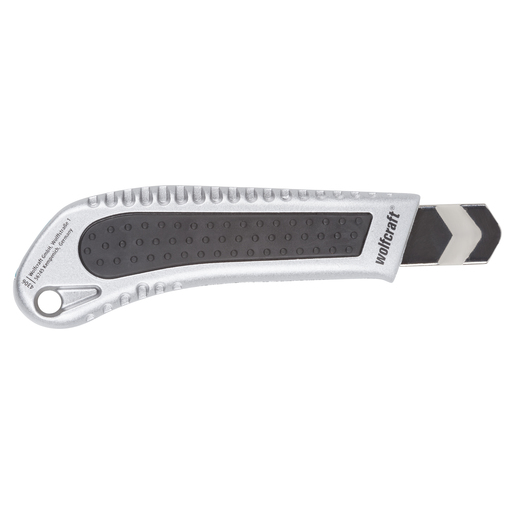 Metall-Abbrechklingenmesser 18 mm mit schwarzer Klinge „Profi-Sharp“