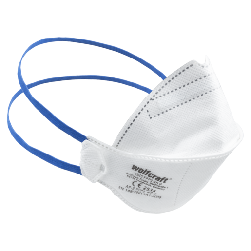 Máscara plegable de protección respiratoria FFP2