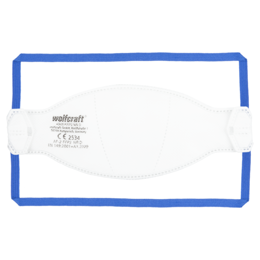 Máscara plegable de protección respiratoria FFP2