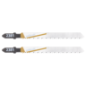 Ножове за прободен трион HCS, T-образна опашка, дърво и пластмаса, чист разрез