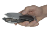 Cúter de cuchillas trapezoidales con cuchilla retráctil