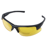 Paire de lunettes de protection contre la lumière bleue à branches, teintées en jaune, cadre clipsable pour verres correcteurs
