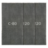 Yapışan zımpara ızgarası seti, alçıpan için 115 x 230 mm